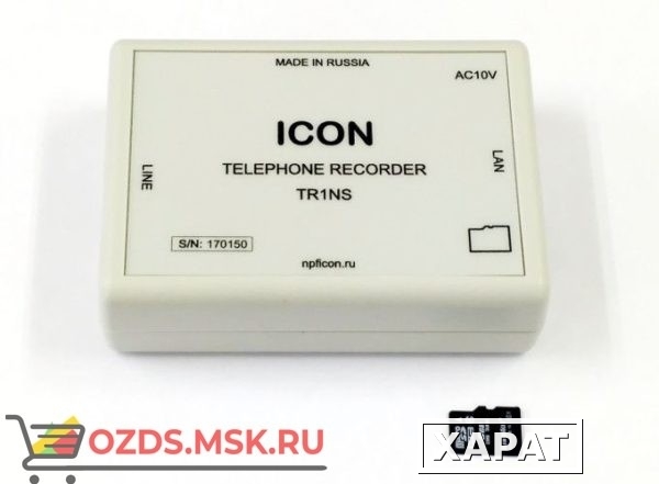 Фото Сетевое устройство записи телефонных разговоров ICON TR1NS