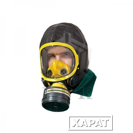 Фото Противогаз промышленный фильтрующий ППФ-1 с маской панорамной МПГ-ИЗОД марки А1В1Е1К1HgР3 D