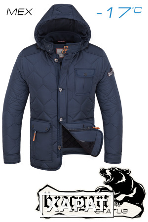 Фото NEW! Куртка зимняя мужская Braggart Status 2703 (светло-синий), р.M,L,XL,XXL,3XL