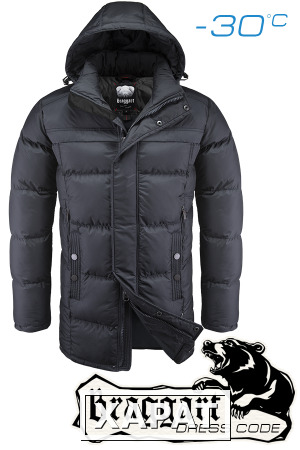 Фото NEW! Куртка зимняя мужская Braggart Dress Code 2984 (графит), р.S, M, L, XL, XXL. Новое поступление!