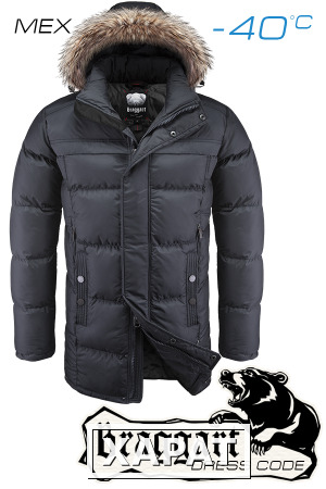 Фото NEW! Куртка зимняя мужская Braggart Dress Code 3184 (графит), р.S, M, L, XL, XXL. Новое поступление!
