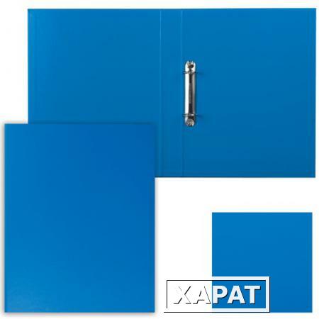 Фото Папка на 2 кольцах ESSELTE "Standard", картон/ПВХ, 35 мм, синяя, до 190 листов
