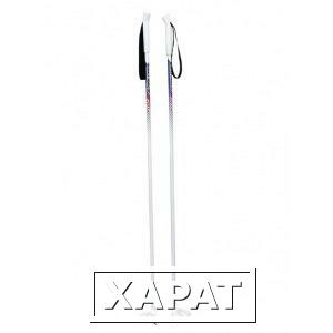 Фото Лыжные алюминиевые палки с рисунком 95 см cicle