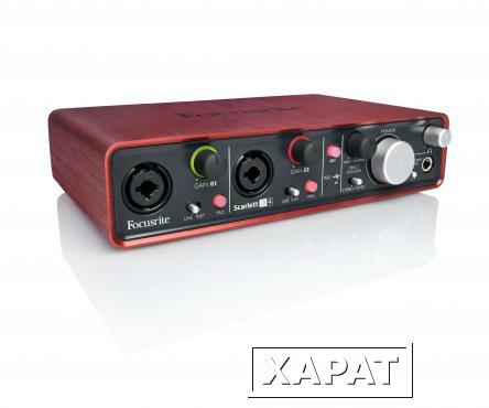 Фото USB аудио интерфейс FOCUSRITE Scarlett 2i4