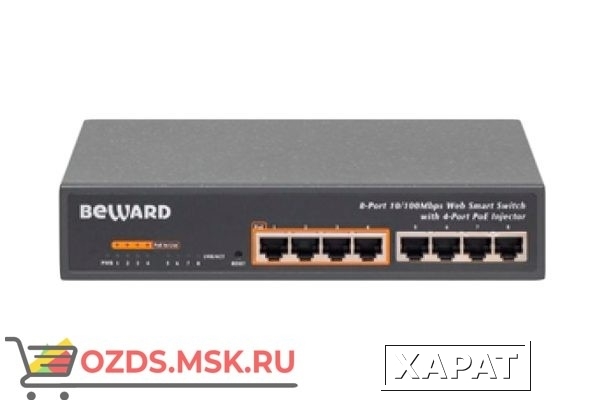 Фото Beward STW-8P4 Управляемый WebSmart коммутатор