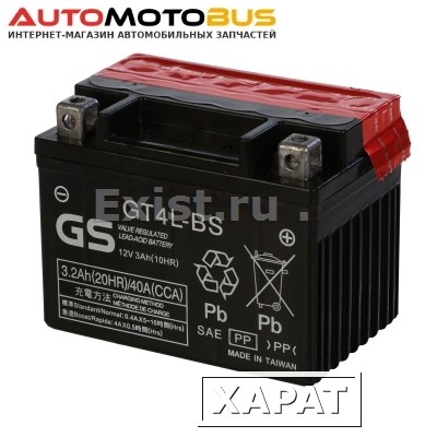 Фото GS Battery GT4L-BS