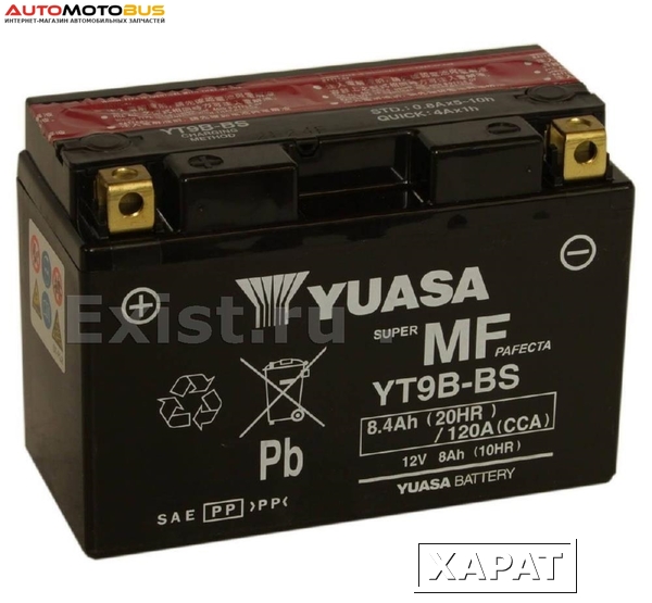 Фото Yuasa YT9B-BS