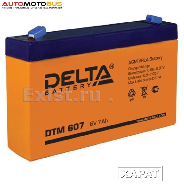 Фото Delta Battery DTM 607