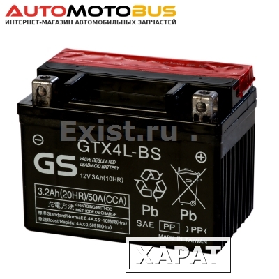 Фото GS Battery GTX4L-BS