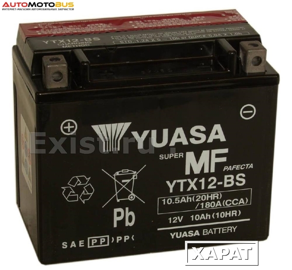 Фото Yuasa YTX12-BS