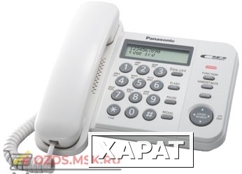 Фото Panasonic KX-TS2356RUW проводной телефон, цвет белый: Проводной телефон