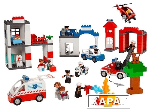 Фото LEGO 9209 Службы спасения. DUPLO