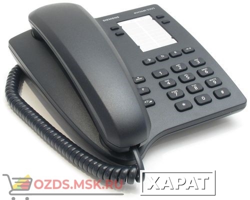 Фото Euroset 5005 anthracite Siemens, цвет черный: Проводной телефон