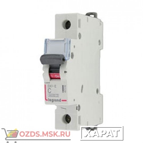 Фото LEGRAND 407258 Автоматический выключатель, серия DX3-E, C3А, 6kA, 1-полюсный