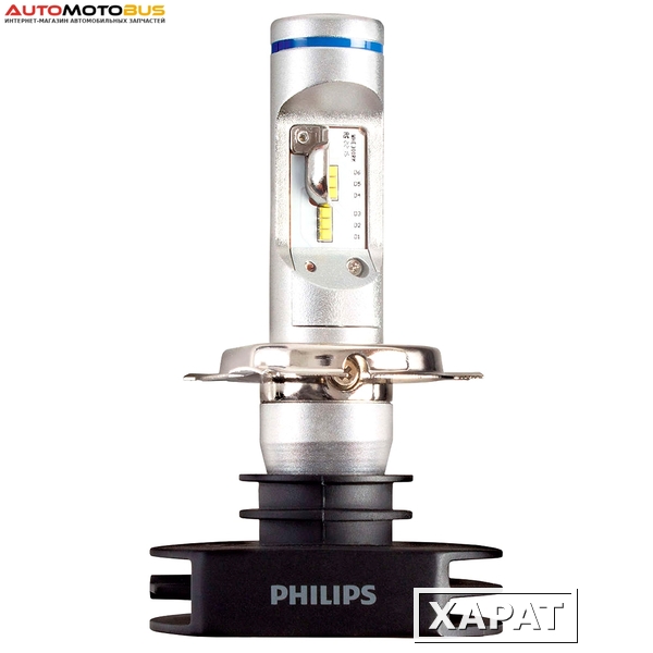 Фото Светодиодная лампа H4 Philips X-Treme Ultinon LED — 12901HPX2 / 12953BWX2