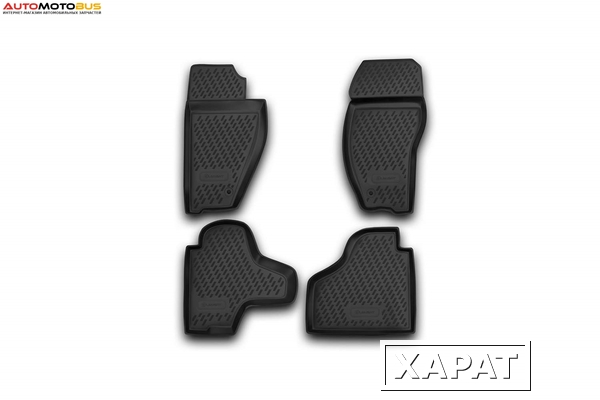 Фото Коврики в салон Element для JEEP Cherokee, 2008 4 шт. полиуретан