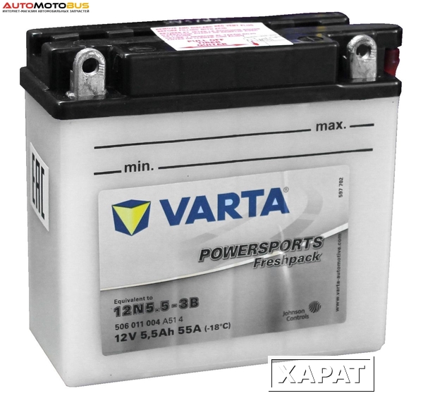 Фото Varta 506 011 004 A51 4