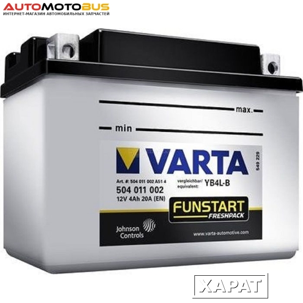 Фото Varta 504 011 002 A51 4