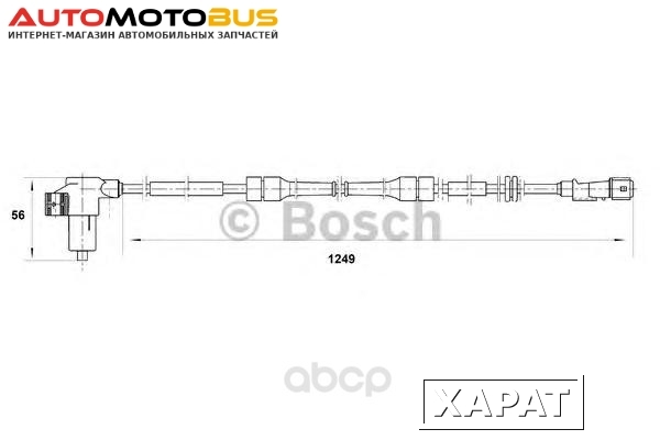 Фото Датчик автомобильный Bosch 0265006200