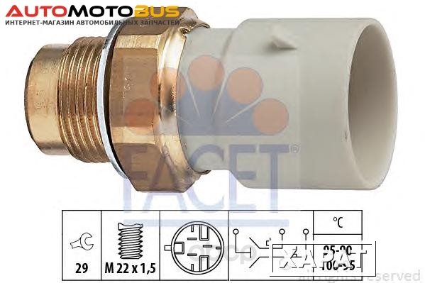 Фото Датчик автомобильный Facet 75676