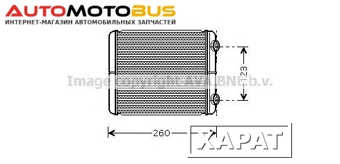 Фото Радиатор Ava RT6344