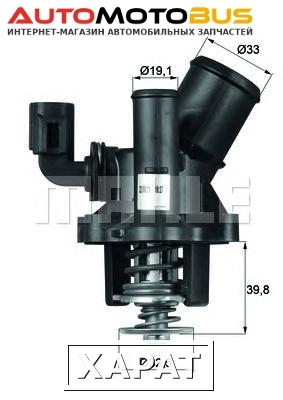 Фото Термостат Mahle/Knecht TM1798