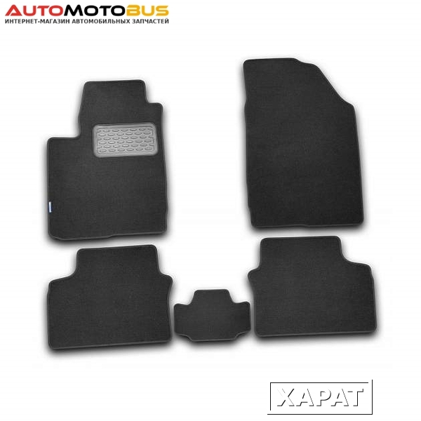 Фото Коврики в салон Klever Premium для VOLKSWAGEN Golf Plus 2005-2008, 5 шт. текстиль