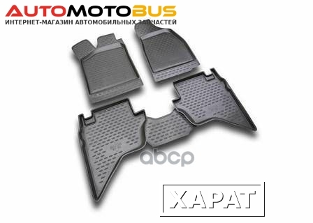 Фото Коврики в салон Autofamily для MAZDA BT-50 2006, текстиль