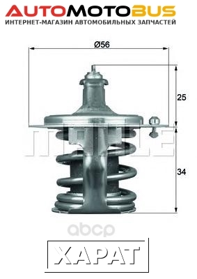 Фото Термостат Mahle TX7978D