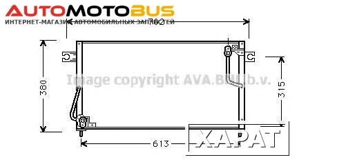Фото Радиатор кондиционера Ava MT5146