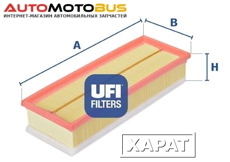 Фото Фильтр воздушный двигателя UFI 30.210.00