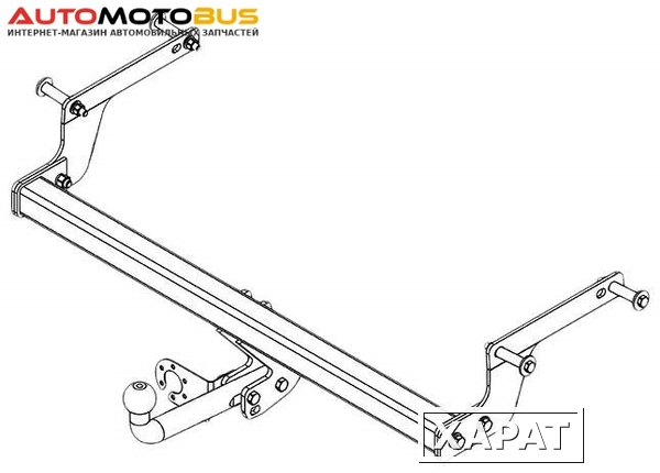 Фото Фаркоп AvtoS для Renault rn13