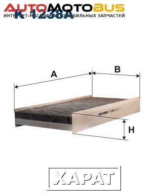Фото Фильтр воздушный салона FILTRON K1238A