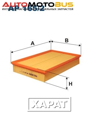 Фото Воздушный фильтр FILTRON AP1652
