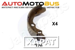 Фото Тормозные колодки дисковые Japanparts GF-320AF