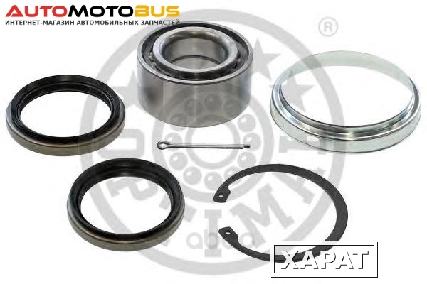 Фото Комплект подшипника ступицы пер. abs toyota corolla 92-00 Optimal 981856