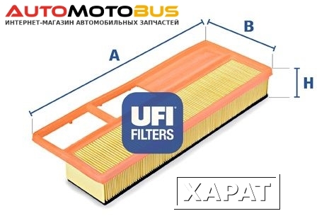 Фото Фильтр воздушный двигателя UFI 30.265.00