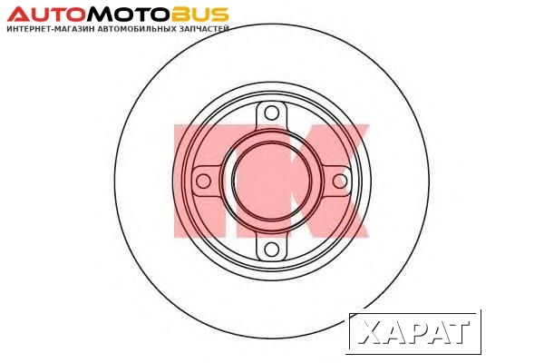 Фото Диск тормозной Nk 201939