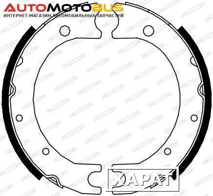 Фото Тормозные колодки дисковые FERODO FSB4119
