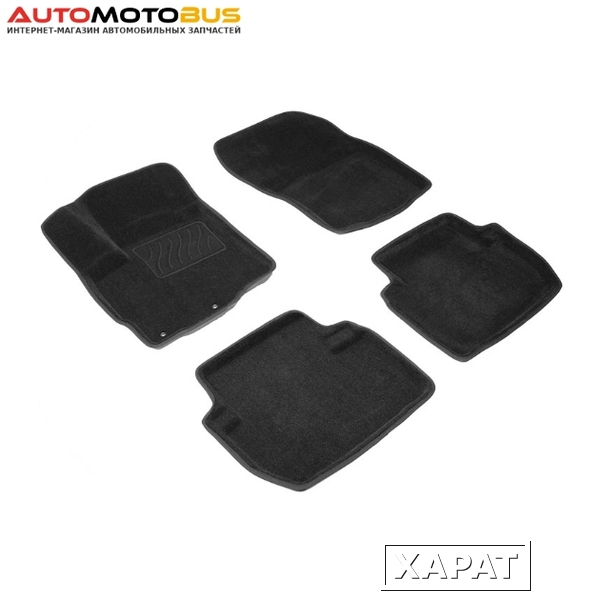 Фото Ворсовые коврики SeiNtex 3D 82161 для Mitsubishi Outlander II 2006-2012