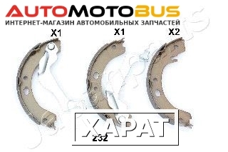 Фото Тормозные колодки дисковые Japanparts GF-232AF