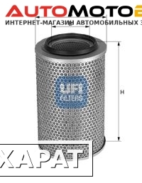 Фото Фильтр воздушный двигателя UFI 27.135.00