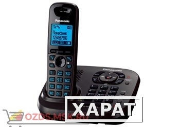 Фото Panasonic KX-TG6561RUT-с автоответчиком, цвет темно-серы: Беспроводной телефон DECT (радиотелефон)