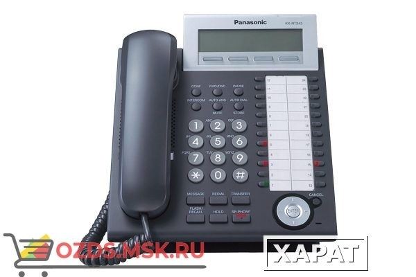 Фото Panasonic KX-NT343RU-B IP телефон