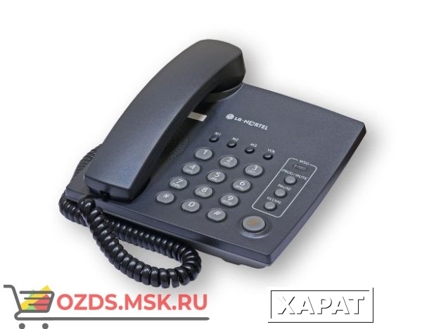 Фото LKA-200BK LG проводной телефон, цвет черный: Проводной телефон