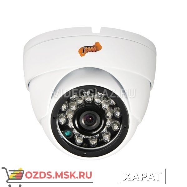 Фото J2000-HDIP2Dm20PA (3,6): Купольная IP-камера