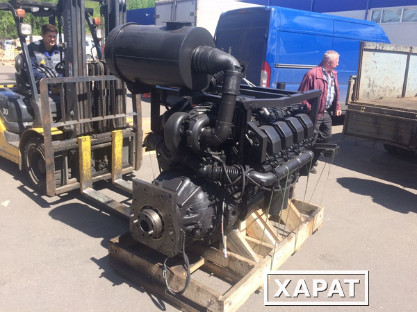 Фото Двигатель ТМЗ 8486.10-02 (420 л.с.) для бульдозера Komatsu D355A