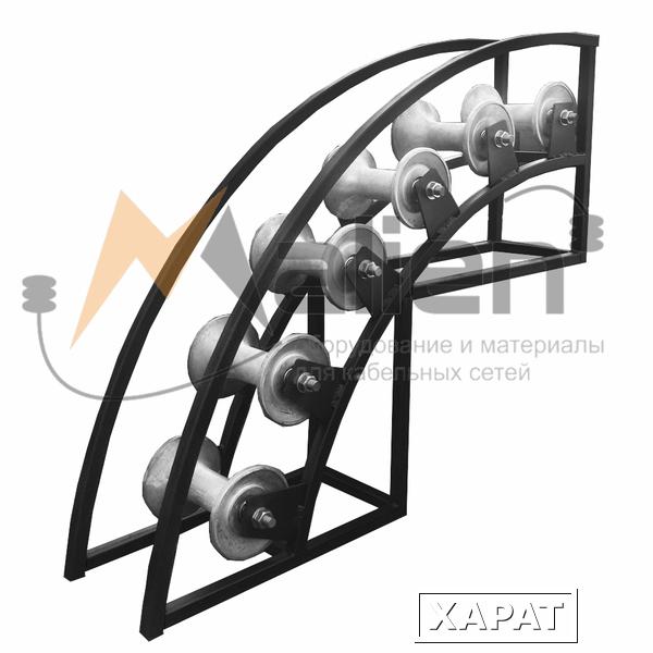 Фото РКУ 6-120А Ролик кабельный угловой направляющий