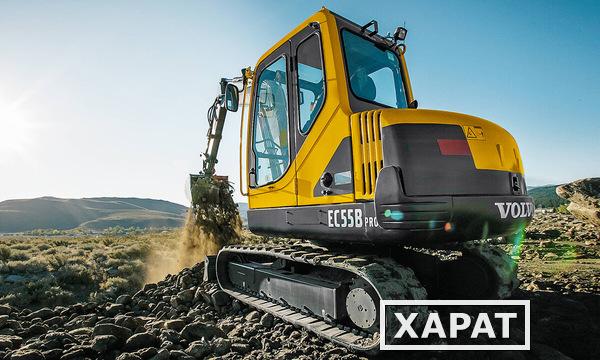 Фото Мини-экскаватор Volvo EC55B PRO