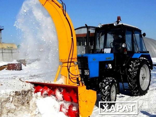 Фото Снегоочиститель шнекороторный ШРК-2. 0-01 гидравлический поворот желоба
